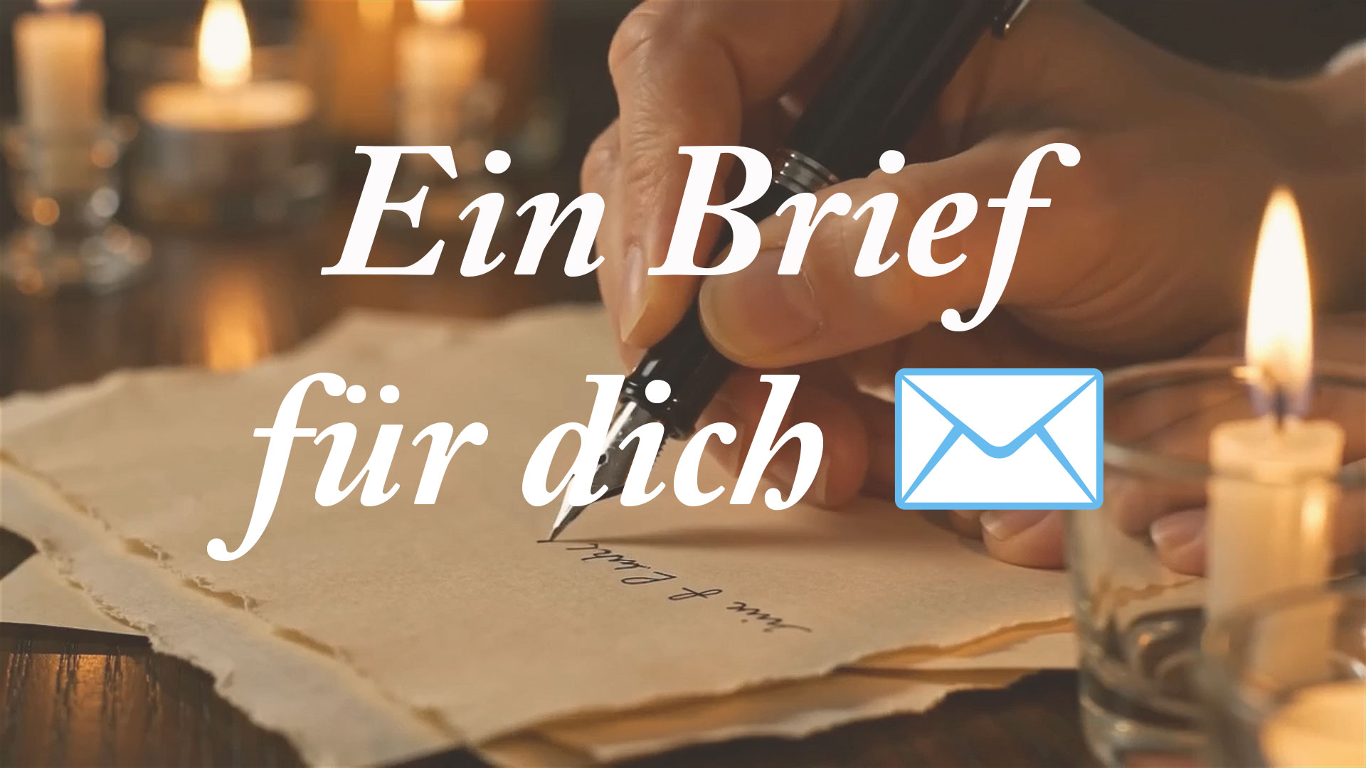 Nur ein paar Worte für dich…